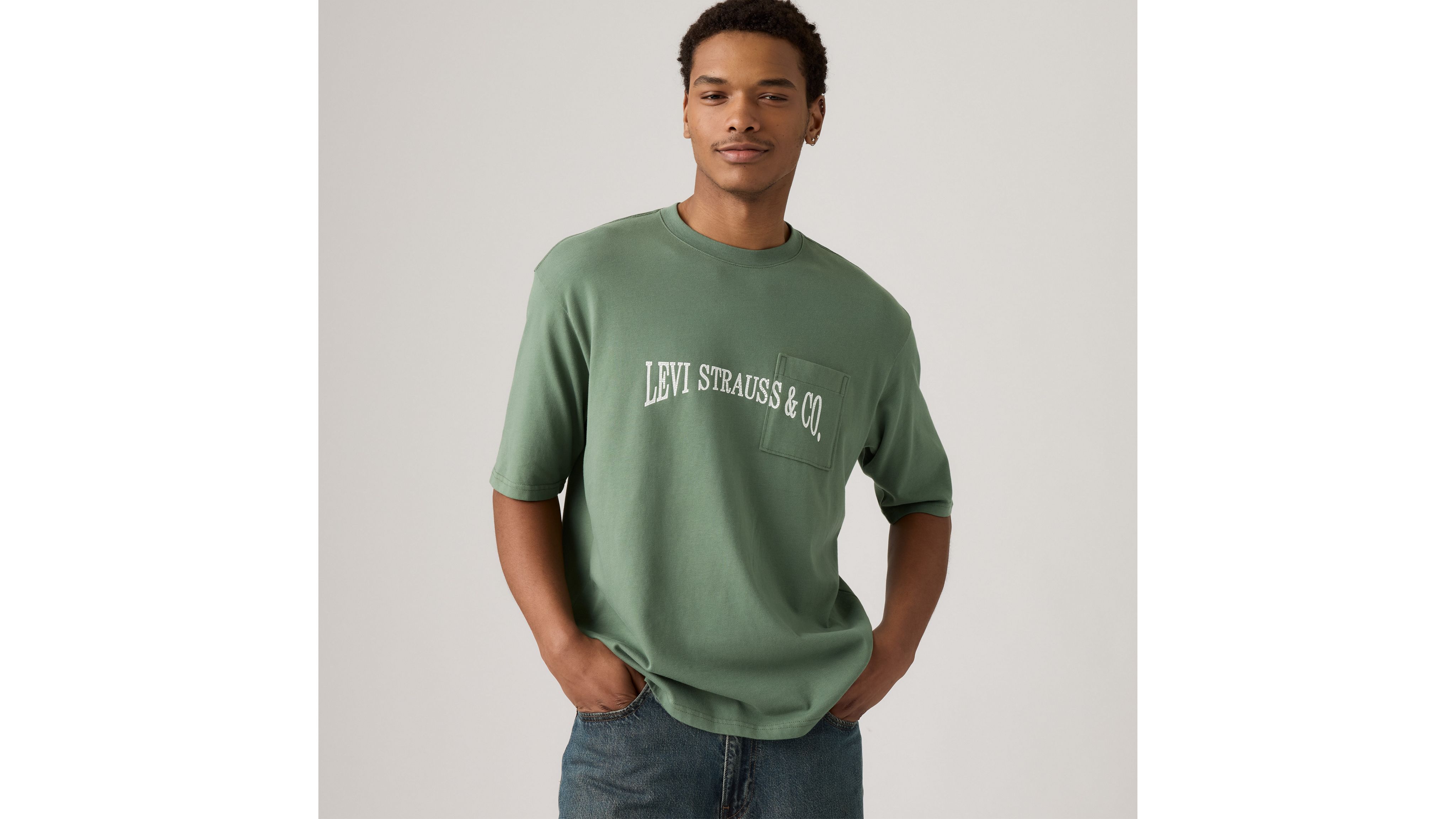 Футболка с коротким рукавом и графическим карманом Levi's, Laurel Wreath - Green
Футболка с коротким рукавом и графическим карманом Levi's, Laurel Wreath - Green