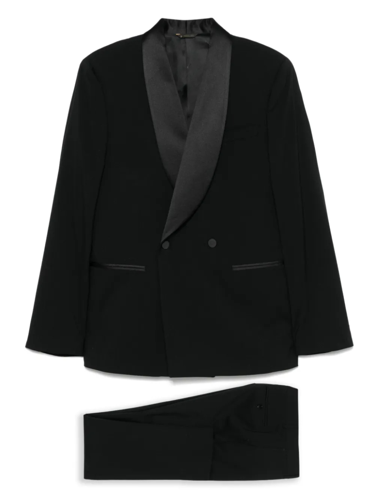 Вечерний костюм с двубортным пиджаком Manuel Ritz, черный
Вечерний костюм с двубортным пиджаком Manuel Ritz, черный