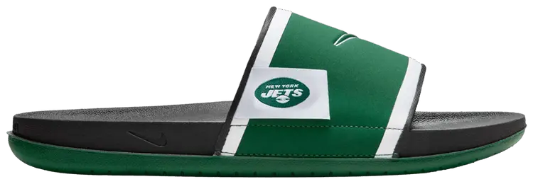 Шлепанцы Nike NFL x Offcourt Slide 'New York Jets' 2024, зеленый
Шлепанцы Nike NFL x Offcourt Slide 'New York Jets' 2024, зеленый