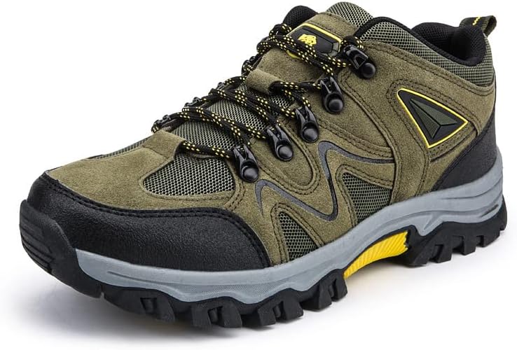 Мужские походные кроссовки на открытом воздухе, водонепроницаемые, противоскользящие, низкие, прочные для трекинга и прогулок, для путешествий и приключений Qacksv, зеленый
Мужские походные кроссовки на открытом воздухе, водонепроницаемые, противоскользящие, низкие, прочные для трекинга и прогулок, для путешествий и приключений Qacksv, зеленый
