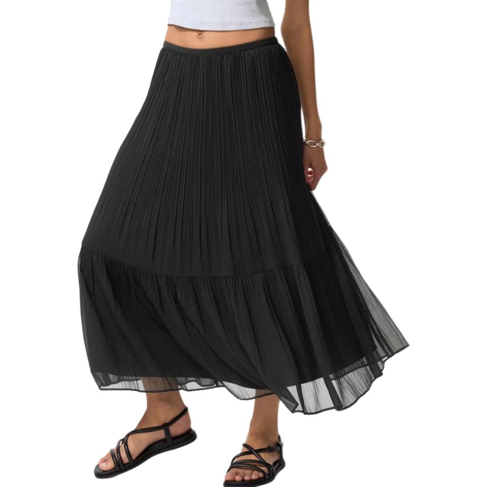 Повседневная длинная юбка женская UNIQLO, черный
Повседневная длинная юбка женская UNIQLO, черный