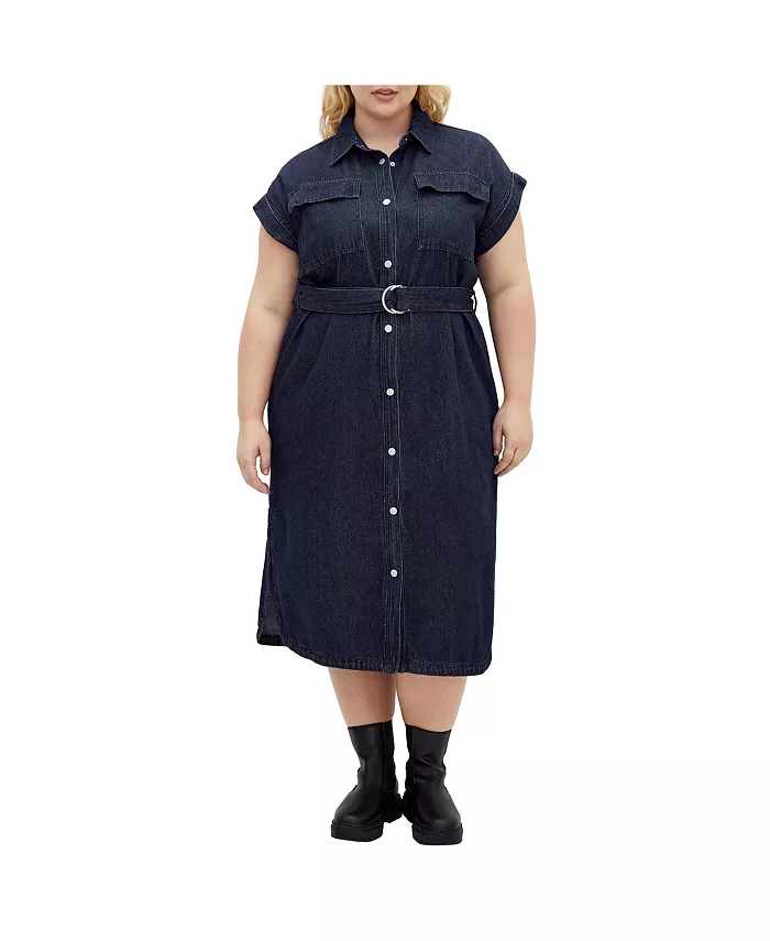 Платье Matila больших размеров CITY CHIC, синий
Платье Matila больших размеров CITY CHIC, синий