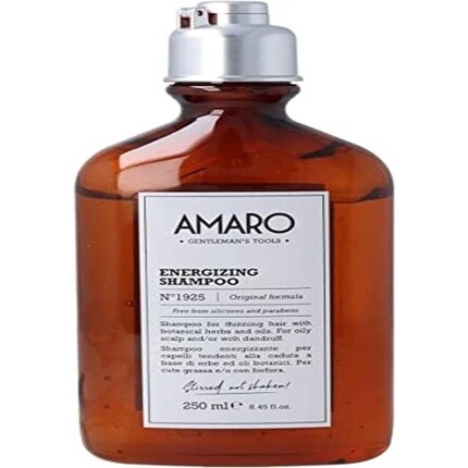Amaro Energizing Шампунь №1925 Оригинальная формула 250мл, Farmavita
Amaro Energizing Шампунь №1925 Оригинальная формула 250мл, Farmavita
