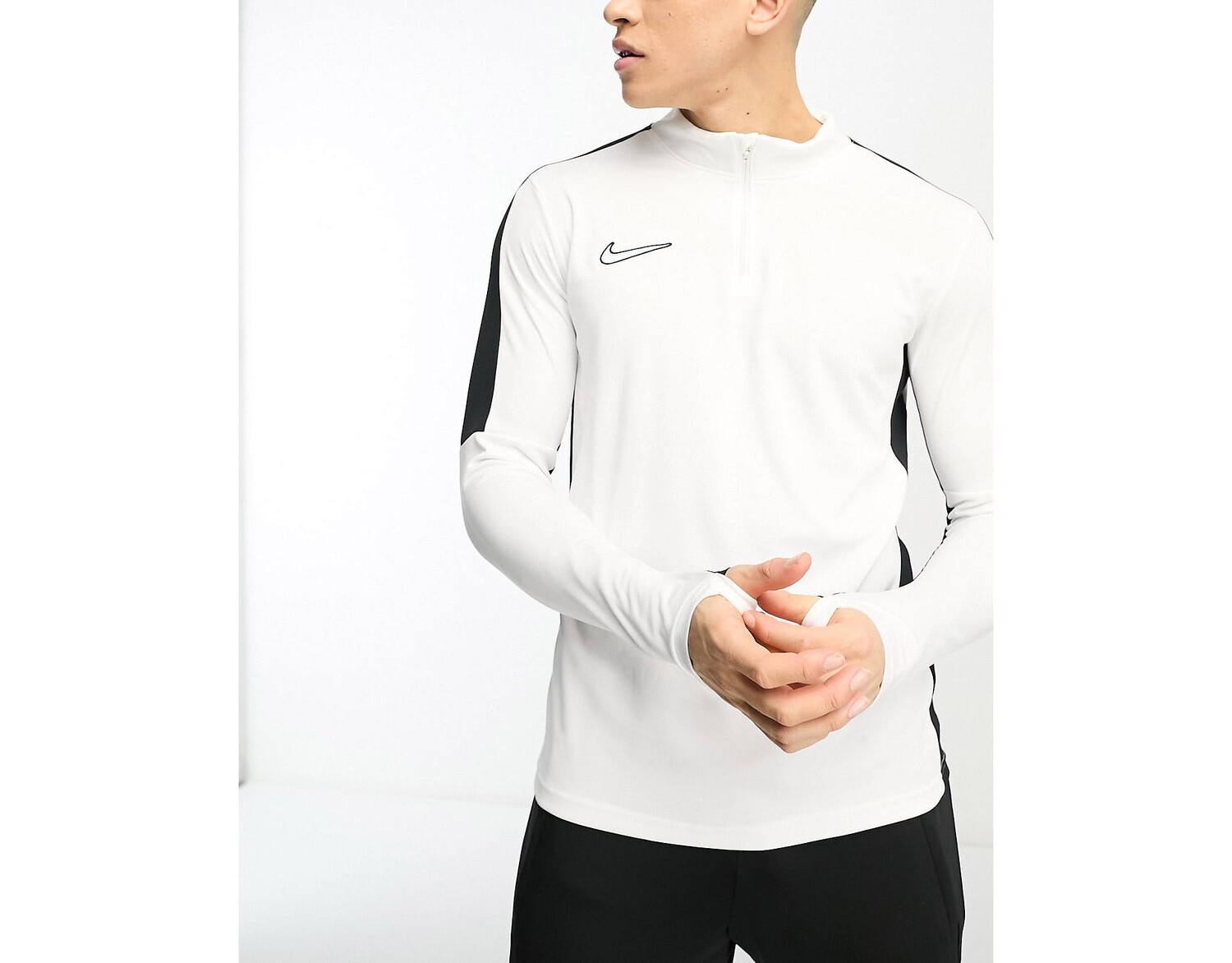 Белая футболка Nike Football Academy Dri-FIT со вставками и молнией до половины, Белый, Белая футболка Nike Football Academy Dri-FIT со вставками и молнией до половины
Белая футболка Nike Football Academy Dri-FIT со вставками и молнией до половины, Белый, Белая футболка Nike Football Academy Dri-FIT со вставками и молнией до половины