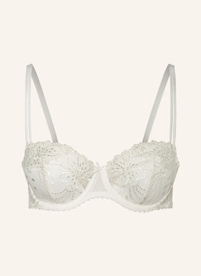 Бюстгальтер-балконет jane из блестящей пряжи Marie Jo, белый
Бюстгальтер-балконет jane из блестящей пряжи Marie Jo, белый