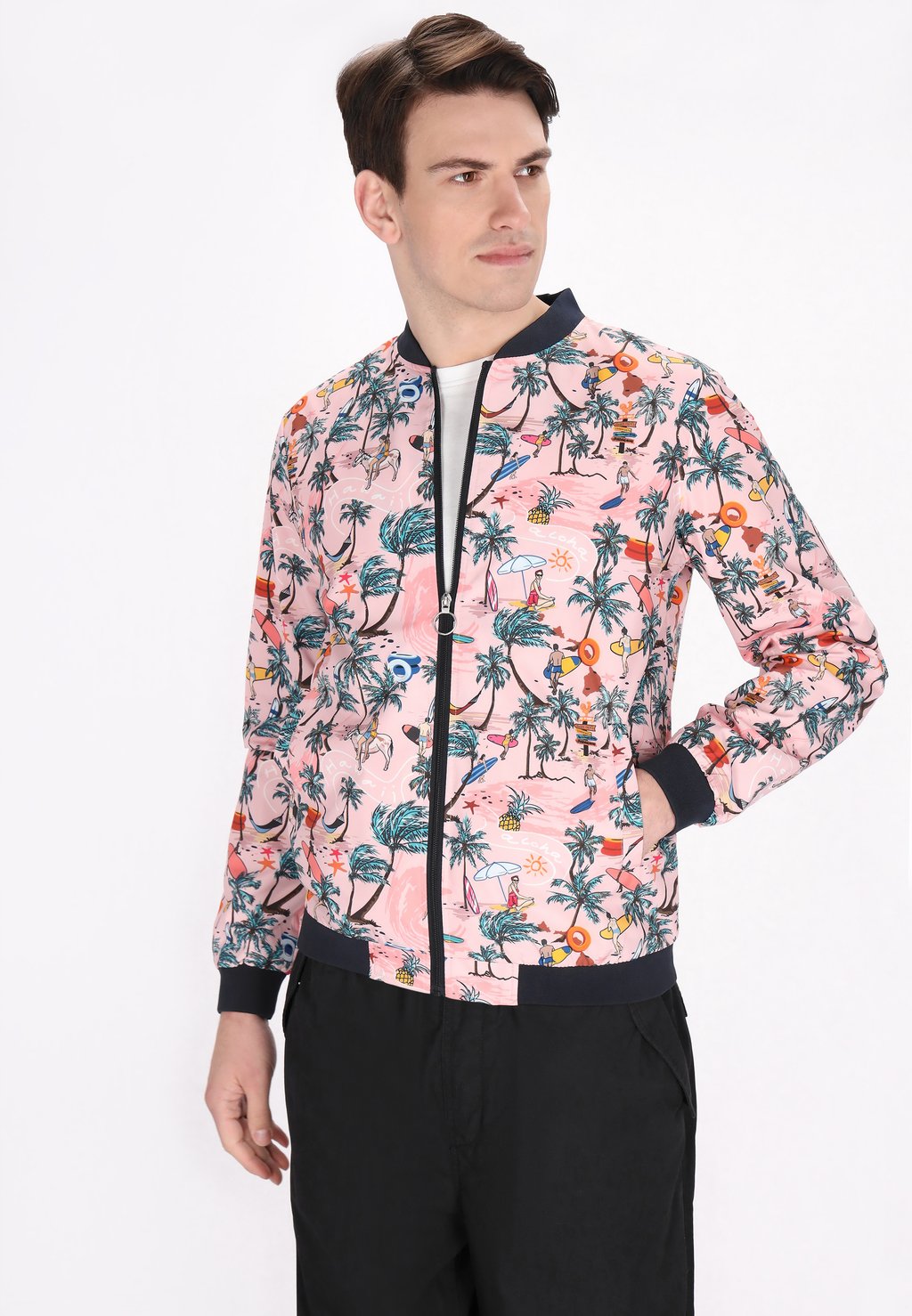 Куртка-бомбер Mo, розовый
Куртка-бомбер Mo, розовый