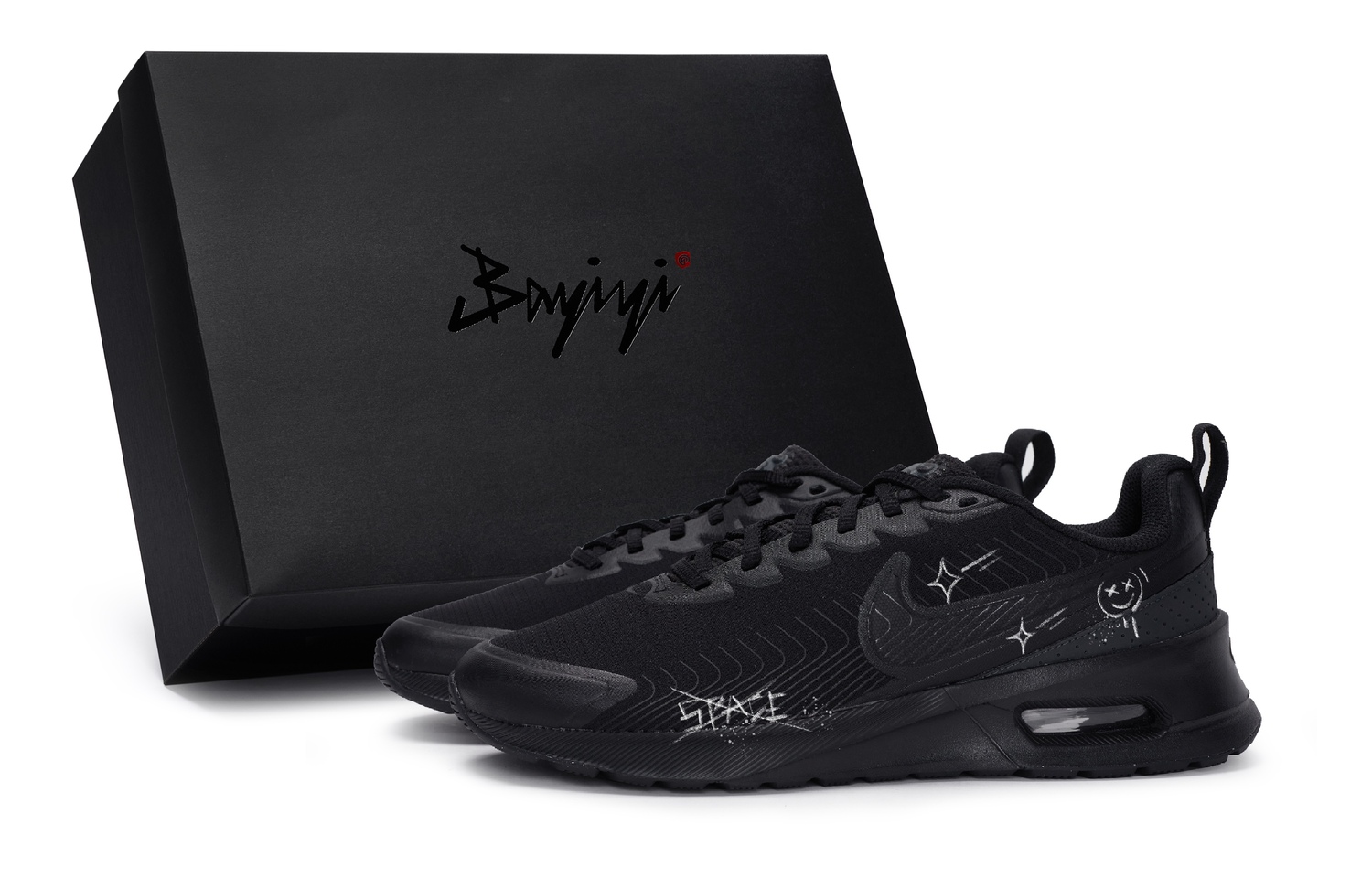 Nike Air Max 1 нескользящие износостойкие низкие кроссовки для бега unisex black
Nike Air Max 1 нескользящие износостойкие низкие кроссовки для бега unisex black