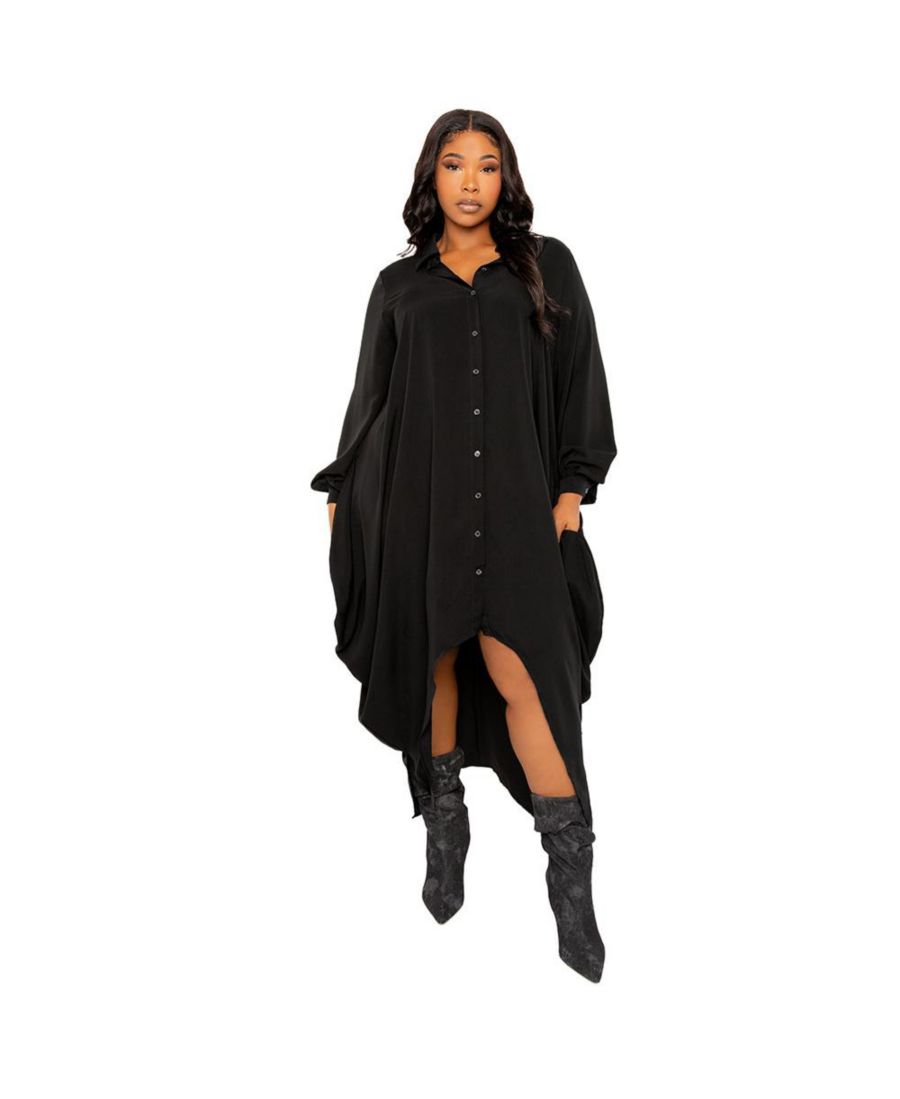 Платье-макси с драпировкой большого размера Buxom Couture, Black
Платье-макси с драпировкой большого размера Buxom Couture, Black