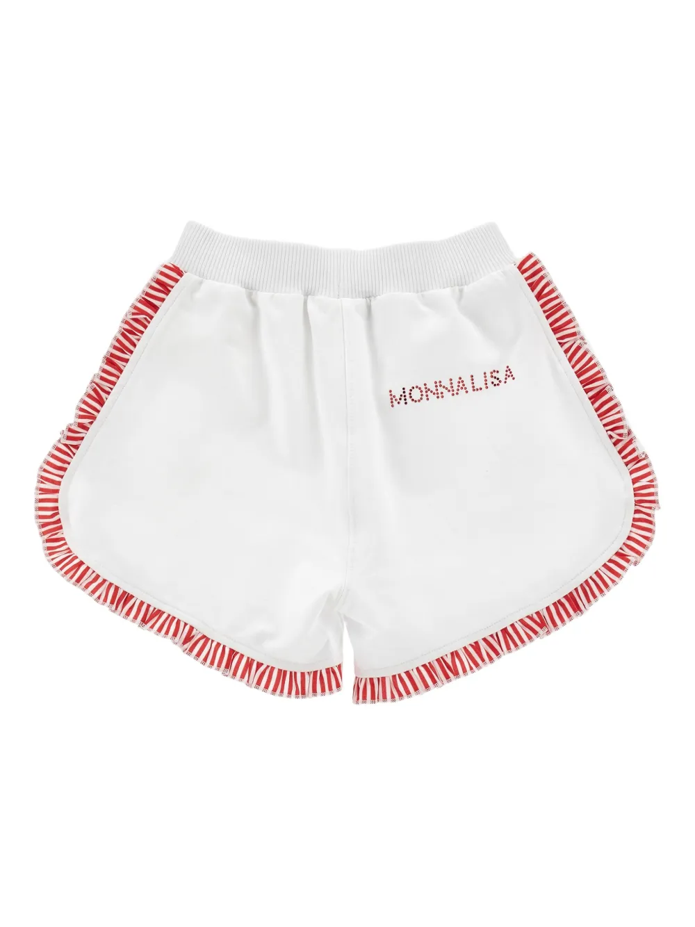 Шорты с оборками и логотипом Monnalisa, белый
Шорты с оборками и логотипом Monnalisa, белый