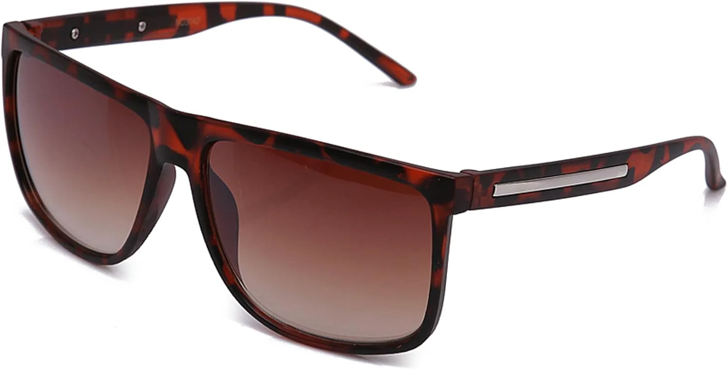 Newbee Fashion - "Preview" Модные квадратные солнцезащитные очки с двухцветным дизайном дужек и защитой от УФ-излучения UV 400 Newbee Fashion Sunglasses, Tortoise
Newbee Fashion - "Preview" Модные квадратные солнцезащитные очки с двухцветным дизайном дужек и защитой от УФ-излучения UV 400 Newbee Fashion Sunglasses, Tortoise