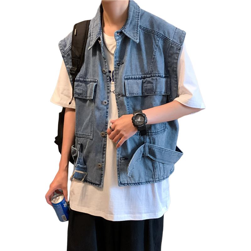 Жилет Unisex Lapel Moderate Denim VanCamel, синий
Жилет Unisex Lapel Moderate Denim VanCamel, синий