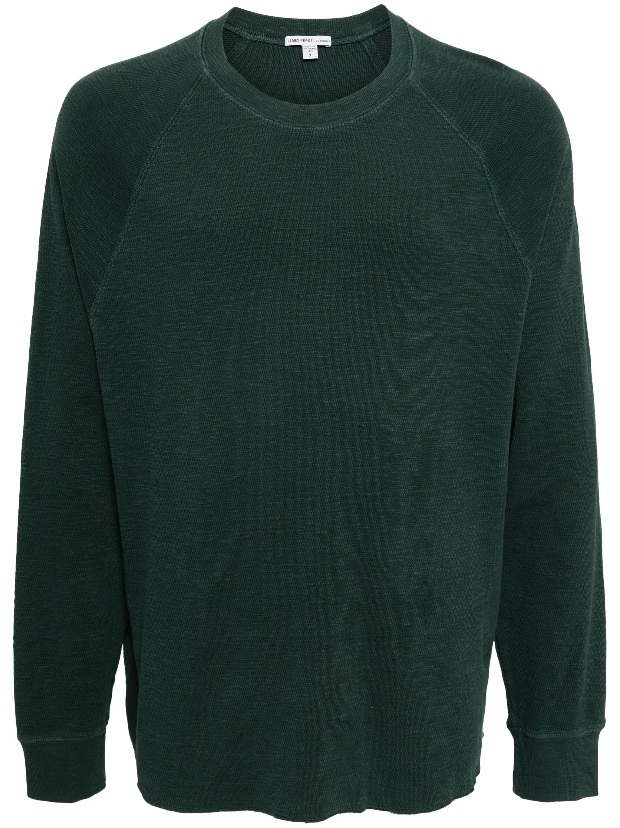 Сетчатая футболка с рукавами реглан James Perse, зеленый
Сетчатая футболка с рукавами реглан James Perse, зеленый