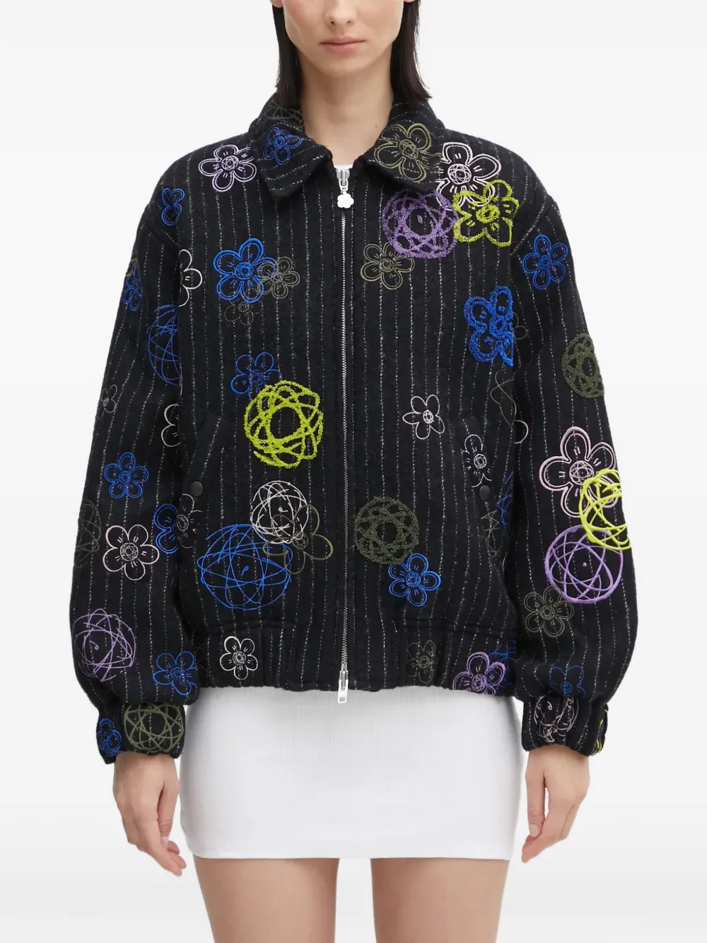 Куртка в полоску X Futura 2000 Kenzo, черный
Куртка в полоску X Futura 2000 Kenzo, черный