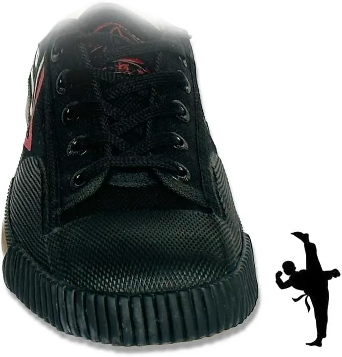 Боевые искусства Ботинки Низкие Холщовые Кроссовки для Паркура и Кунг-Фу, Резиновая Подошва Модные Кеды для Занятий В помещении и На улице BliRiki, черный
Боевые искусства Ботинки Низкие Холщовые Кроссовки для Паркура и Кунг-Фу, Резиновая Подошва Модные Кеды для Занятий В помещении и На улице BliRiki, черный