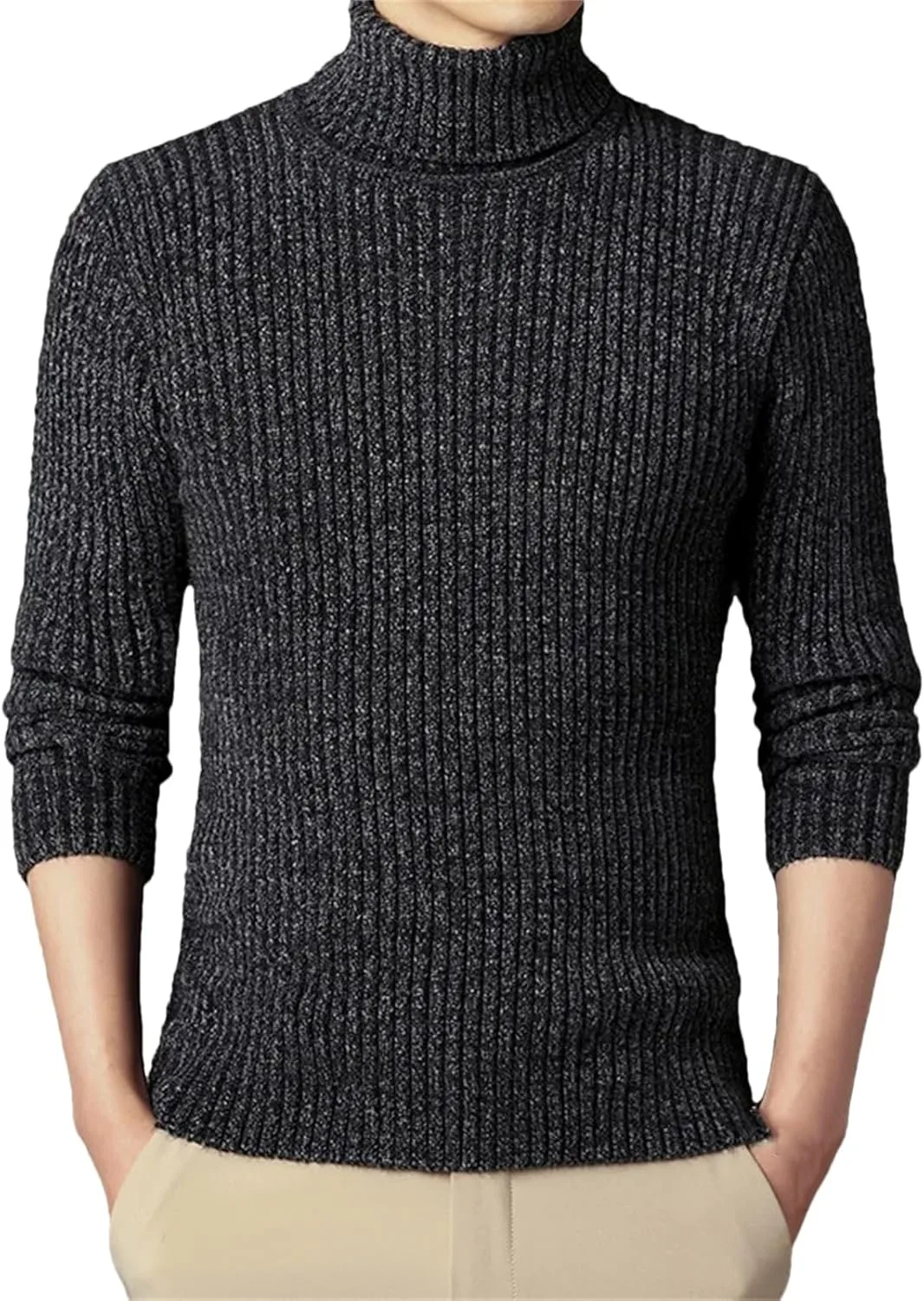 Мужской водолазка свитер Slim Pullovers
Мужской водолазка свитер Slim Pullovers