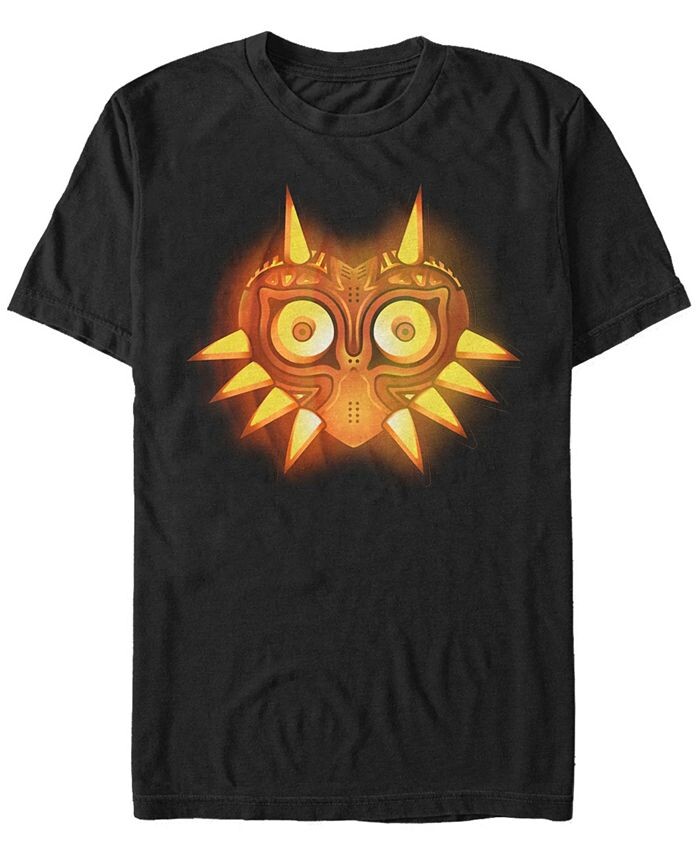 Мужская футболка Nintendo Zelda Glowing Majoras Mask Хэллоуин с тыквой и короткими рукавами Fifth Sun, черный
Мужская футболка Nintendo Zelda Glowing Majoras Mask Хэллоуин с тыквой и короткими рукавами Fifth Sun, черный
