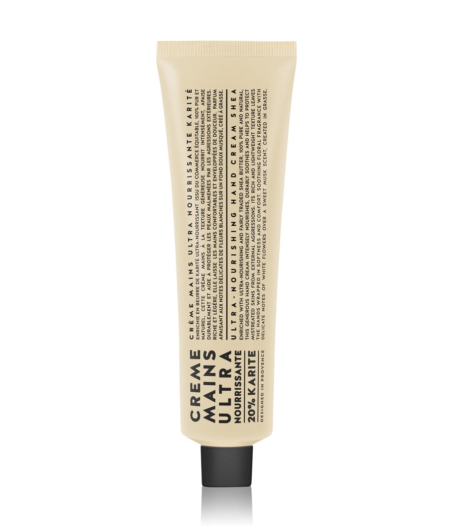 Крем для рук La Compagnie de Provence Crème Mains Ultra Nourrissante 20 % Karité, 100 ml
Крем для рук La Compagnie de Provence Crème Mains Ultra Nourrissante 20 % Karité, 100 ml