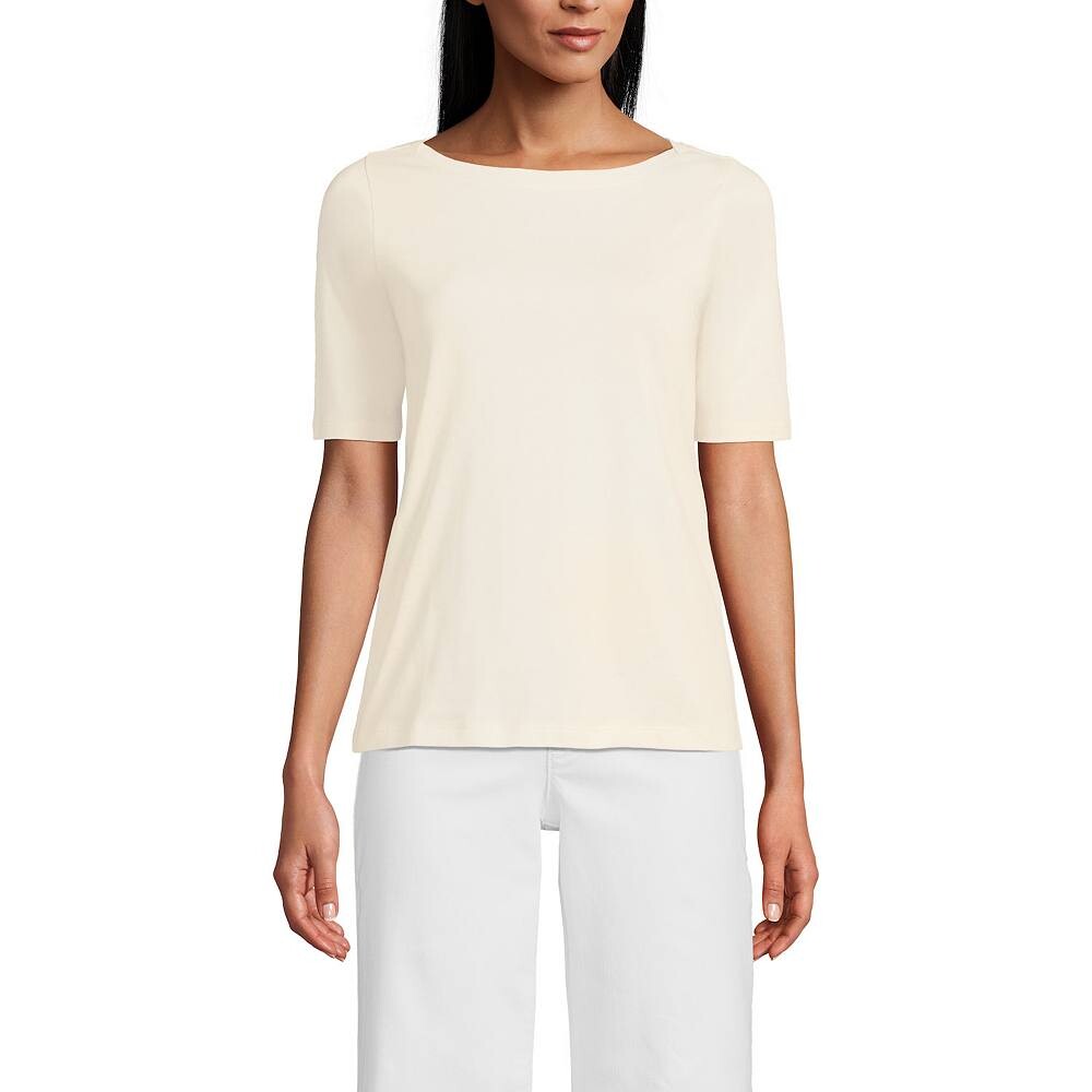 Женский топ Lands End Supima Lands' End, цвет Fresh Ivory
Женский топ Lands End Supima Lands' End, цвет Fresh Ivory