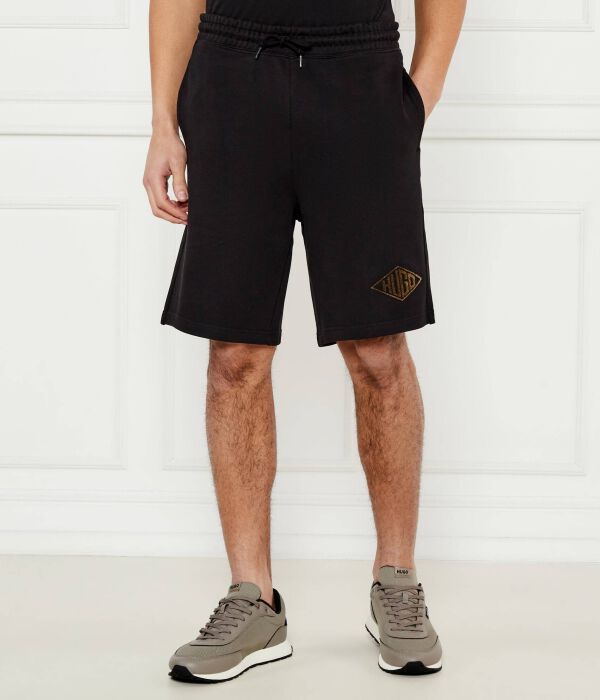 Шорты с карманами Relaxed fit Hugo, черный 
Шорты с карманами Relaxed fit Hugo, черный