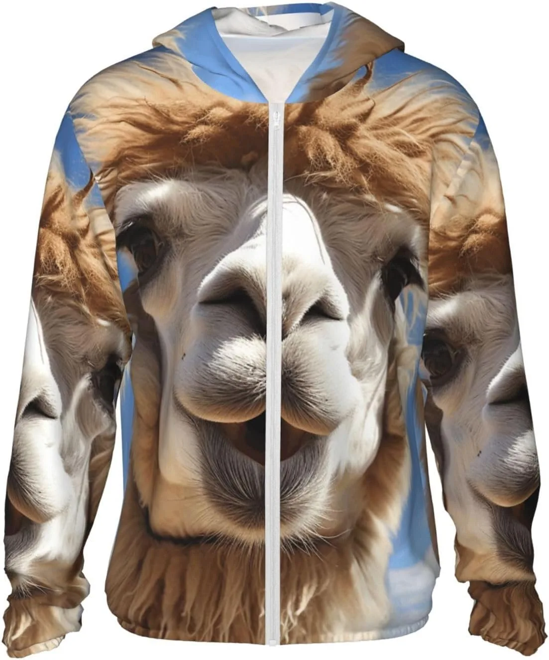 Мужская толстовка с капюшоном UPF 50+ на молнии FHEBNDS
Мужская толстовка с капюшоном UPF 50+ на молнии FHEBNDS