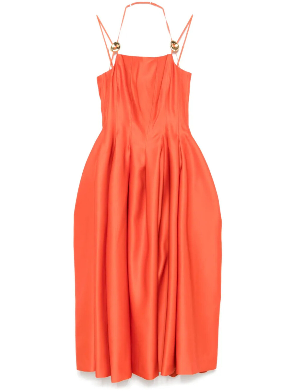 Stine Goya платье миди с ремешками, оранжевый
Stine Goya платье миди с ремешками, оранжевый