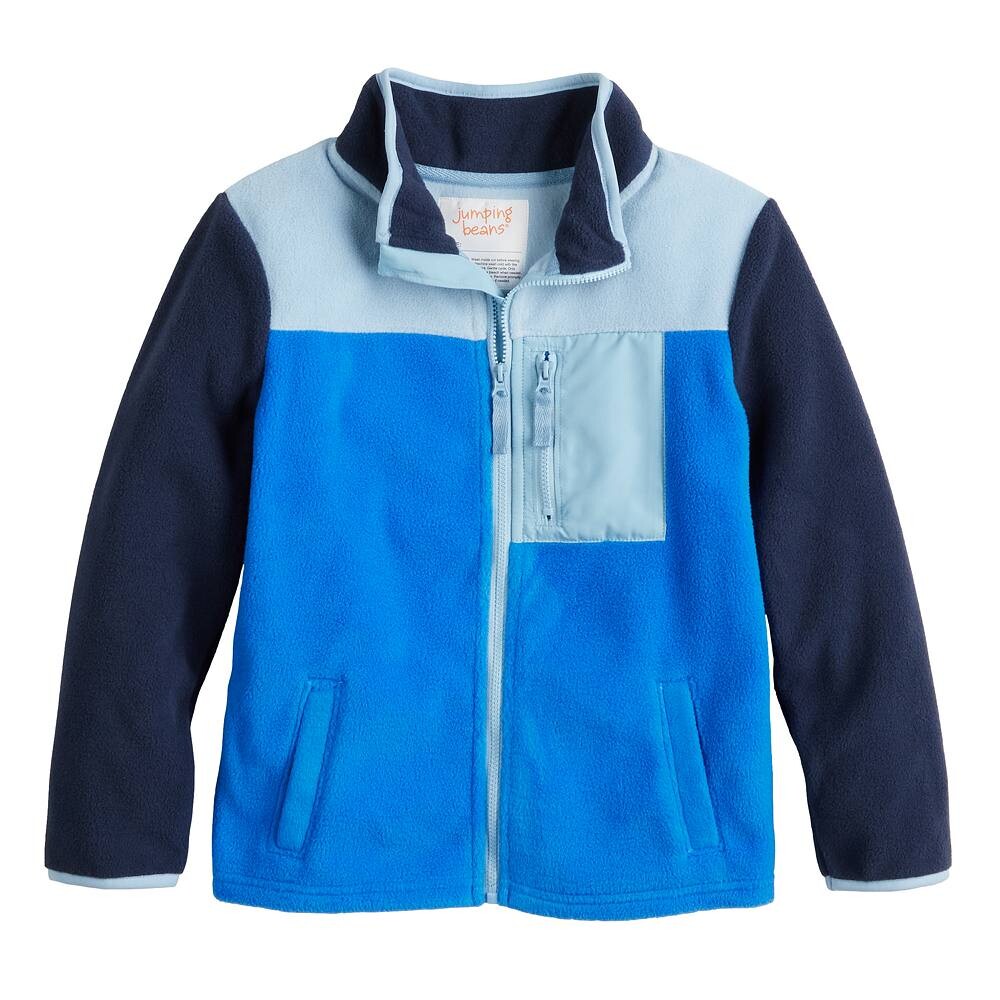 Куртка Jumping Beans из микрофлиса на молнии на всю длину для мальчиков 4–12 лет, цвет Tonal Blue
Куртка Jumping Beans из микрофлиса на молнии на всю длину для мальчиков 4–12 лет, цвет Tonal Blue