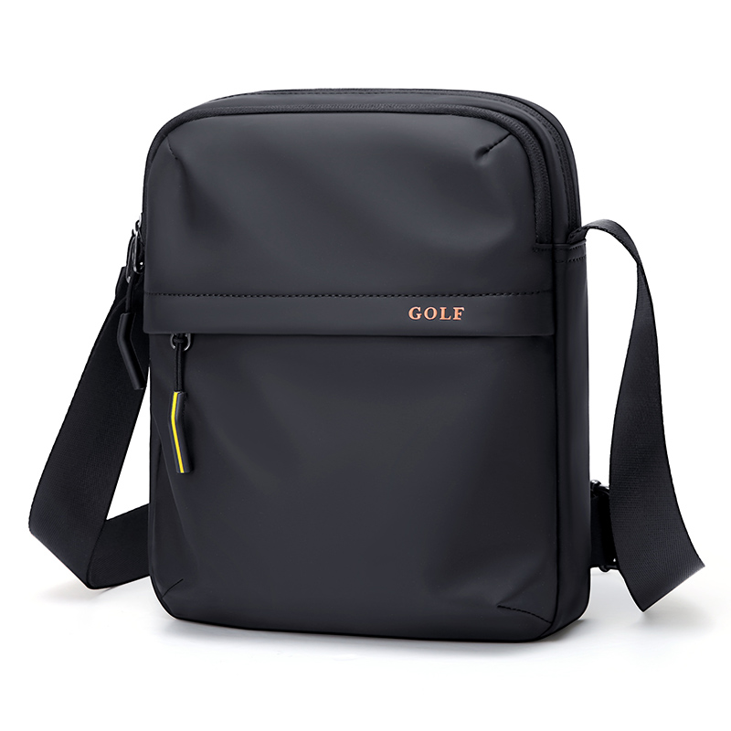Сумка через плечо из ткани обычная мужская туманно-черная GOLF, элегантный серый
Сумка через плечо из ткани обычная мужская туманно-черная GOLF, элегантный серый