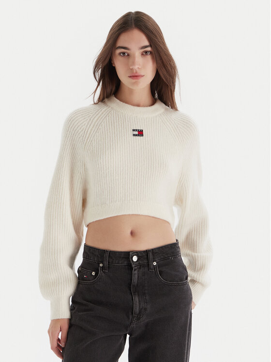 Свитер regular fit Badge DW0DW21677 Tommy Jeans, экрю
Свитер regular fit Badge DW0DW21677 Tommy Jeans, экрю