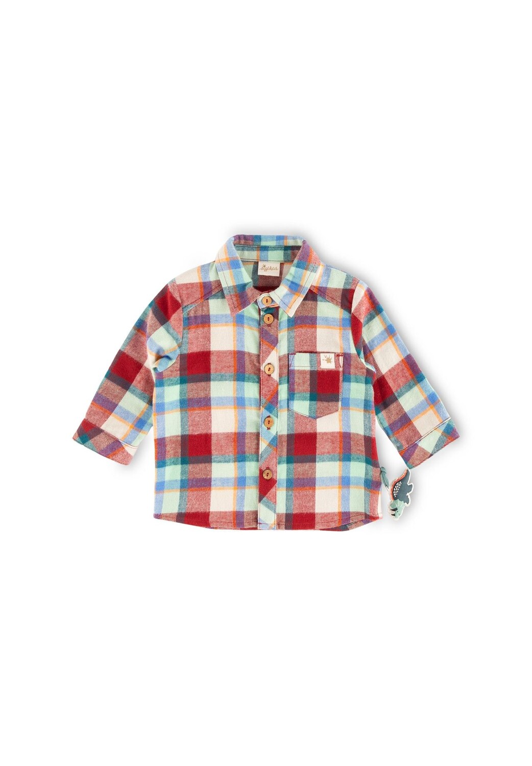 Фланелевая рубашка Dino World, для младенцев и малышей Sigikid, красный
Фланелевая рубашка Dino World, для младенцев и малышей Sigikid, красный