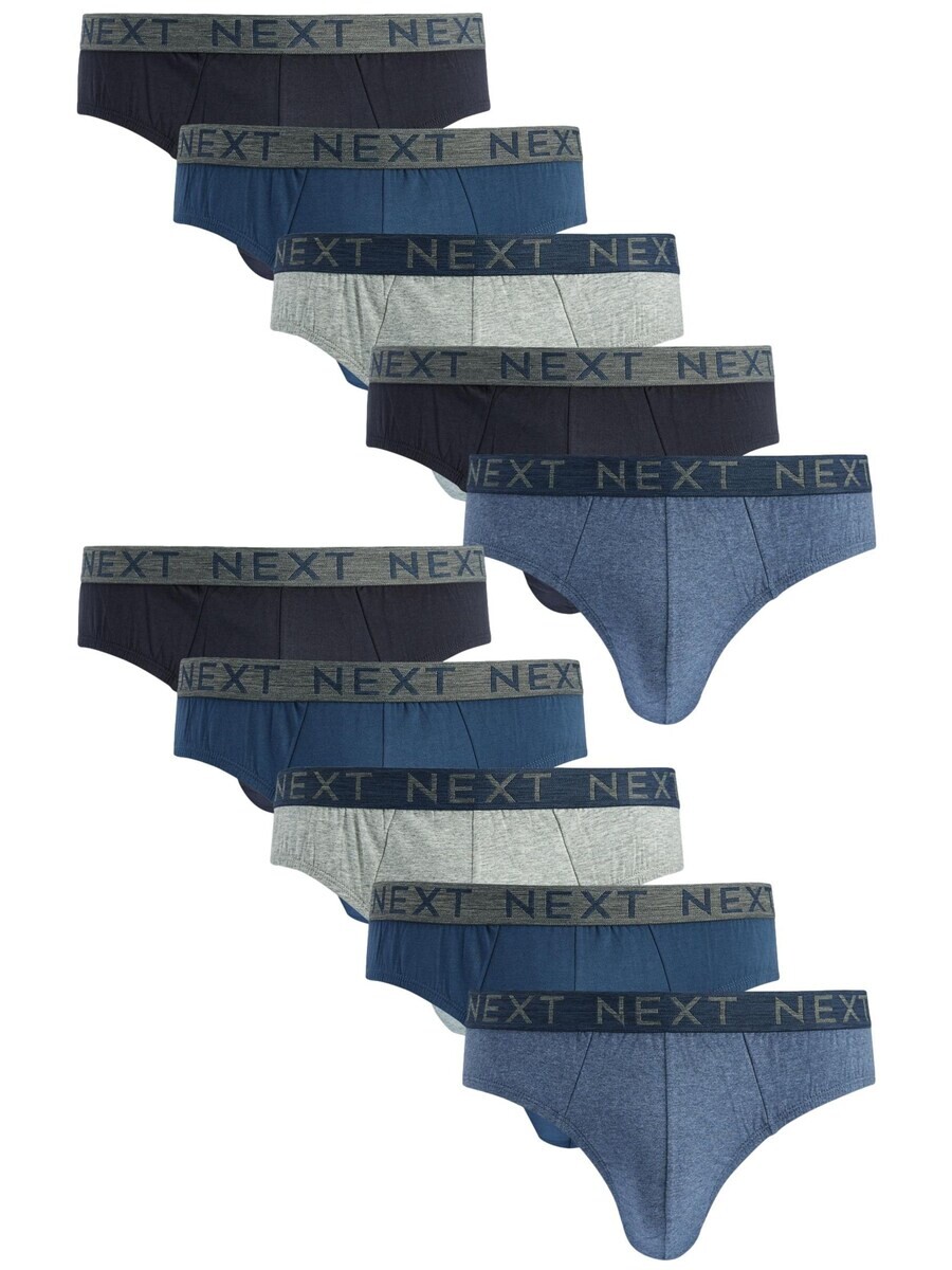 Трусы Next Boxer shorts, цвет blue/navy/grey/dark grey 
Трусы Next Boxer shorts, цвет blue/navy/grey/dark grey