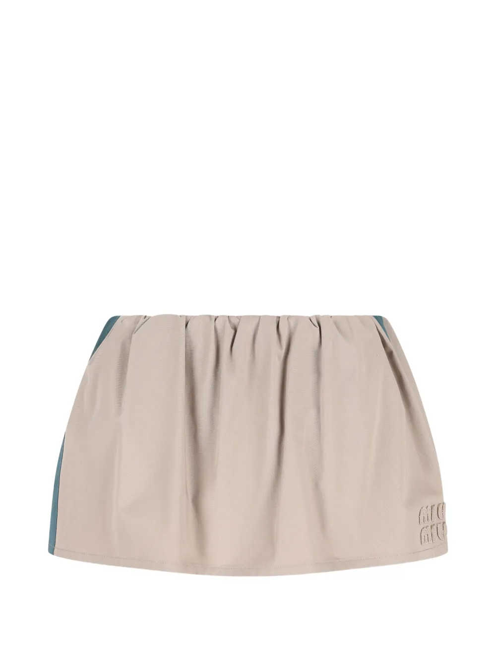 Юбка с панелями и кулиской Miu Miu, бежевый
Юбка с панелями и кулиской Miu Miu, бежевый