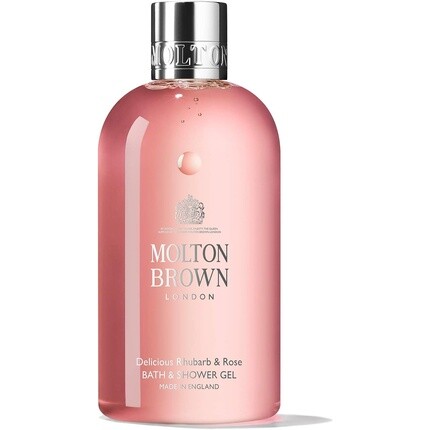 Вкусный гель для ванны и душа с ревенем и розой 300мл, Molton Brown
Вкусный гель для ванны и душа с ревенем и розой 300мл, Molton Brown