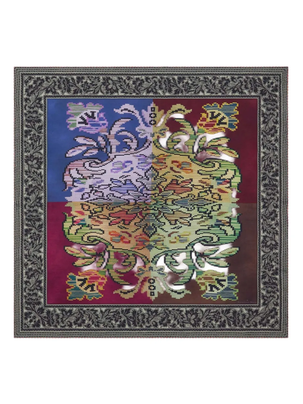 Шарф с цветочным узором Pierre-Louis Mascia, серый
Шарф с цветочным узором Pierre-Louis Mascia, серый