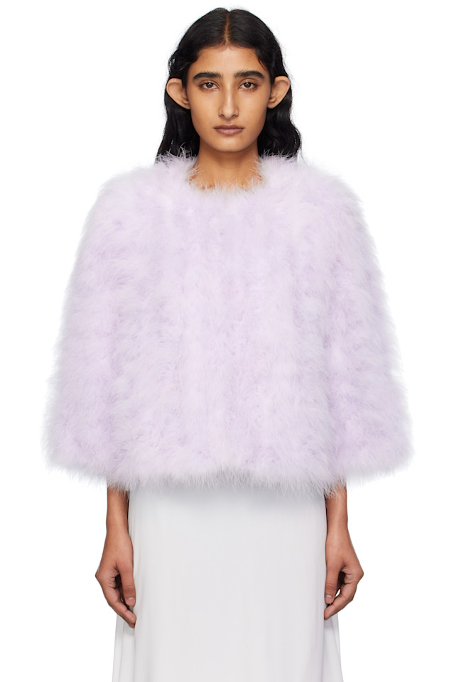 Короткая куртка с перьями Yves Salomon, цвет glycine, Серый, Короткая куртка с перьями Yves Salomon, цвет glycine
Короткая куртка с перьями Yves Salomon, цвет glycine, Серый, Короткая куртка с перьями Yves Salomon, цвет glycine