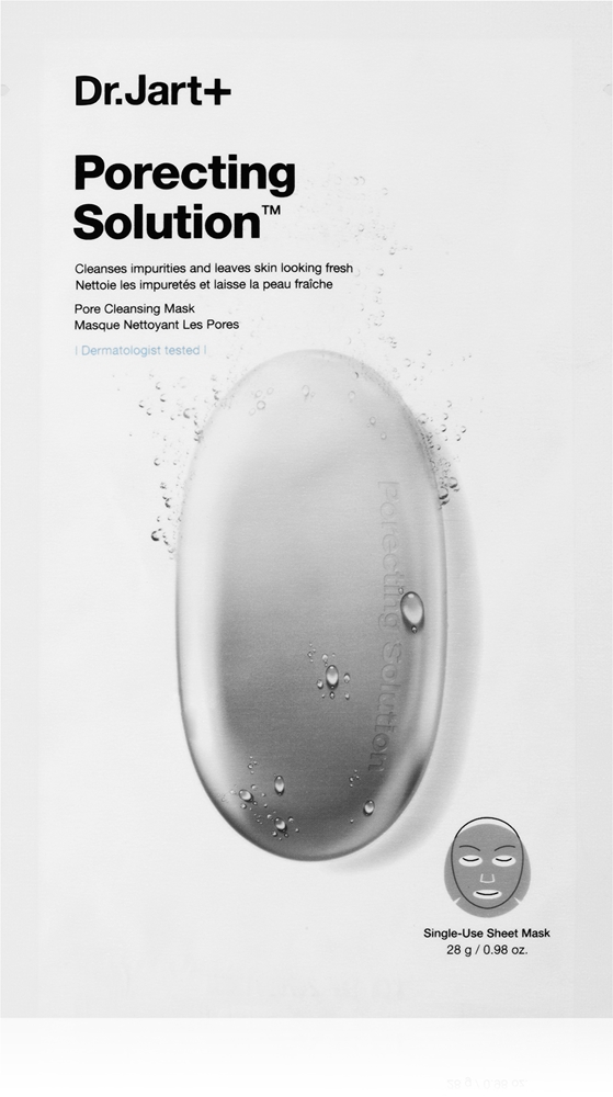 Dermask porecting solution очищающая маска с активированным углем Dr. Jart+, 28 гр
Dermask porecting solution очищающая маска с активированным углем Dr. Jart+, 28 гр