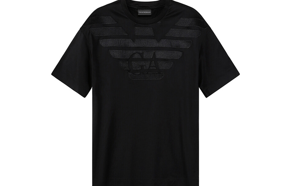 Футболка мужская черная Emporio Armani, черный
Футболка мужская черная Emporio Armani, черный