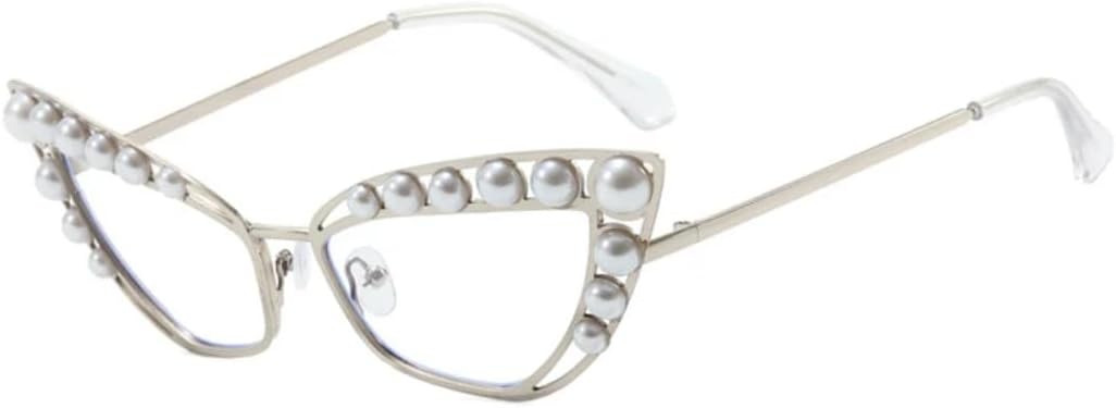 Солнцезащитные очки с защитой UV400 | Полые очки в стиле "кошачий глаз" в стиле металл-панк | для женщин и мужчин, для занятий спортом на открытом воздухе и вождения DSVIGF, Silver Clear
Солнцезащитные очки с защитой UV400 | Полые очки в стиле "кошачий глаз" в стиле металл-панк | для женщин и мужчин, для занятий спортом на открытом воздухе и вождения DSVIGF, Silver Clear