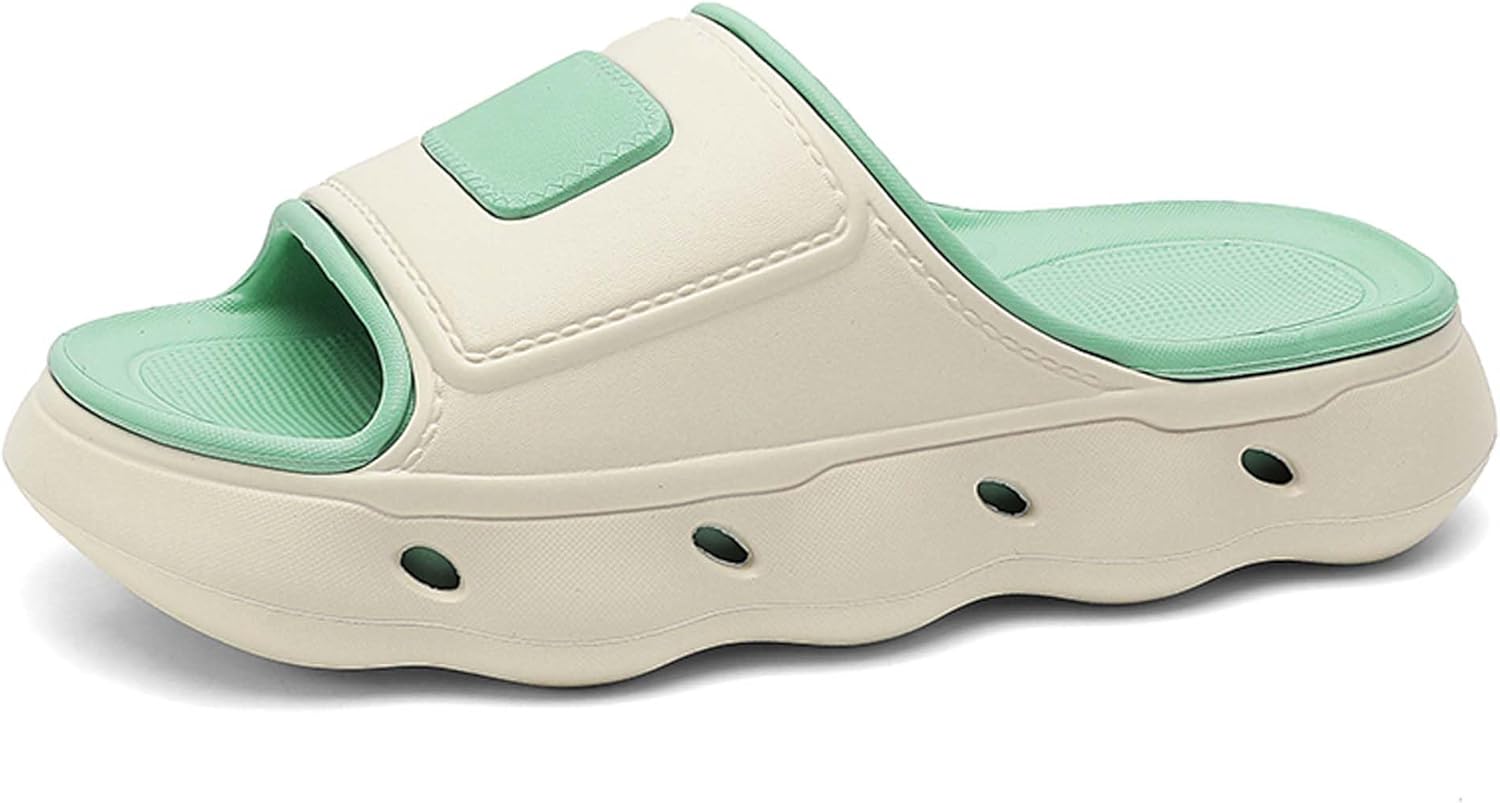 Мужские шлепанцы слайд большого размера, удобные с толстой подошвой, открытым носком, сабо, шлепанцы, дышащие, быстро сохнущие, для пляжа и душа, водонепроницаемые, нескользящие Generic, белый/зеленый
Мужские шлепанцы слайд большого размера, удобные с толстой подошвой, открытым носком, сабо, шлепанцы, дышащие, быстро сохнущие, для пляжа и душа, водонепроницаемые, нескользящие Generic, белый/зеленый