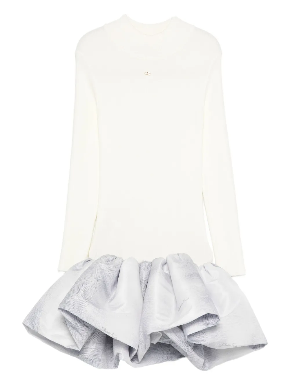 Платье мини с оборками Elisabetta Franchi Kids, белый
Платье мини с оборками Elisabetta Franchi Kids, белый