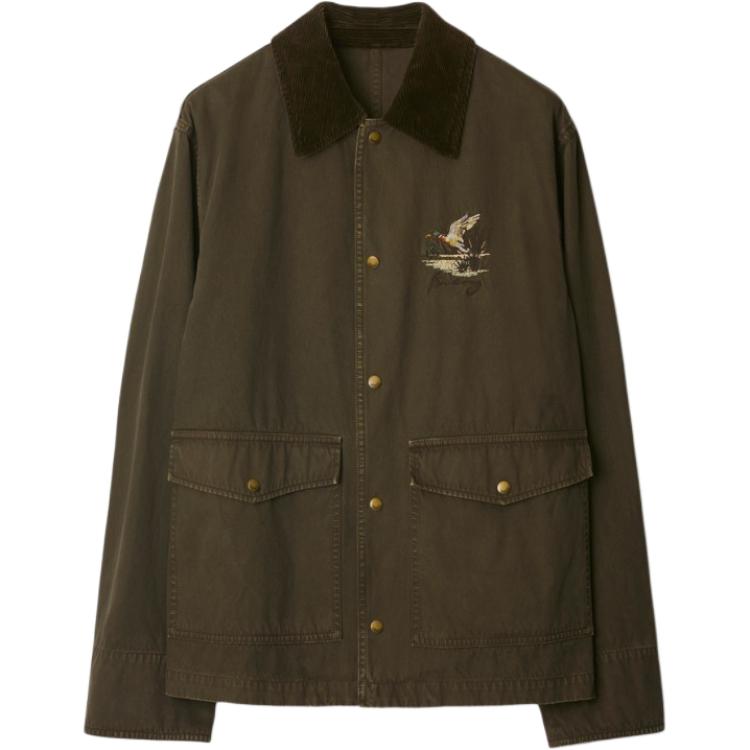 Хлопковая полевая куртка Burberry, Pine
Хлопковая полевая куртка Burberry, Pine