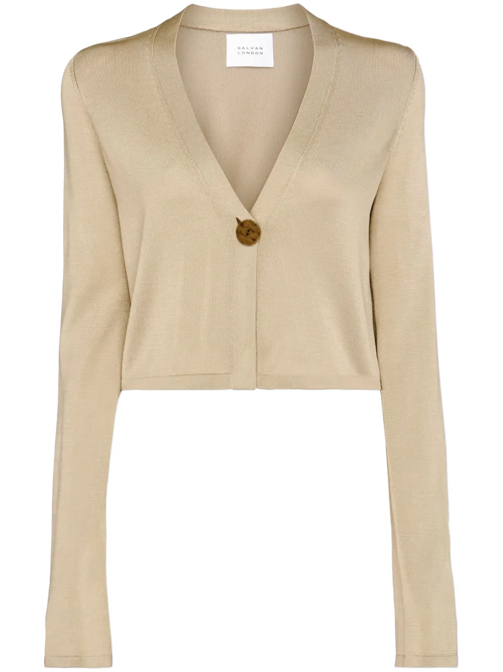 Укороченный кардиган Galvan, нейтральный
Укороченный кардиган Galvan, нейтральный