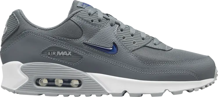 Кроссовки Air Max 90 'Jewel - Cool Grey Deep Royal', серый
Кроссовки Air Max 90 'Jewel - Cool Grey Deep Royal', серый