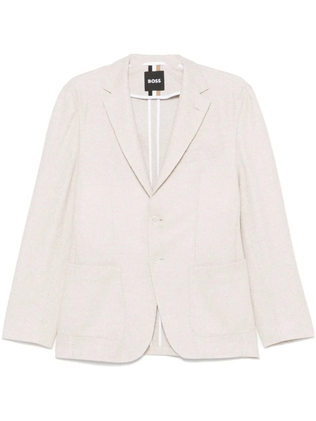 Узорчатый блейзер BOSS, нейтральный
Узорчатый блейзер BOSS, нейтральный