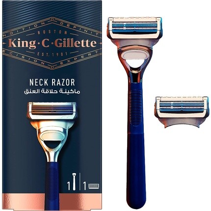 Мужская бритва King C. Neck с прецизионным триммером, 1 шт., Gillette
Мужская бритва King C. Neck с прецизионным триммером, 1 шт., Gillette