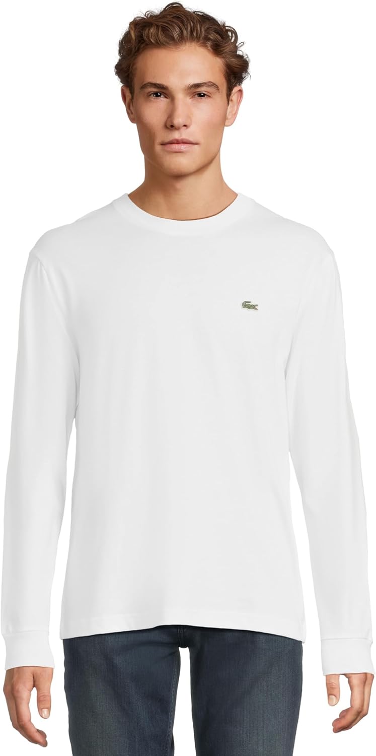 Мужская хлопковая футболка с длинными рукавами Lacoste, White, Белый, Мужская хлопковая футболка с длинными рукавами Lacoste, White
Мужская хлопковая футболка с длинными рукавами Lacoste, White, Белый, Мужская хлопковая футболка с длинными рукавами Lacoste, White