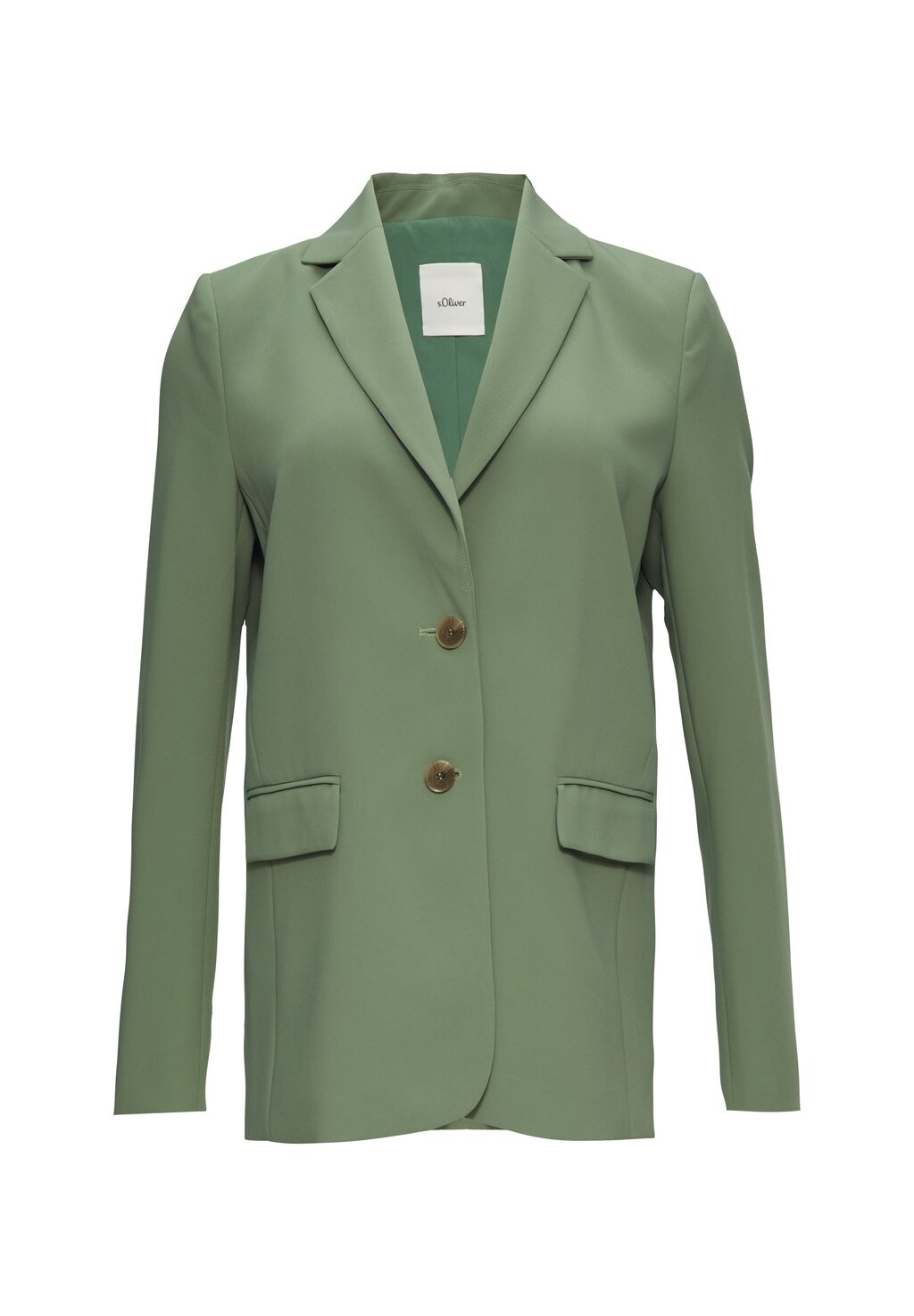 Блейзер MIT REVERSKRAGEN s.Oliver BLACK LABEL, зеленый
Блейзер MIT REVERSKRAGEN s.Oliver BLACK LABEL, зеленый