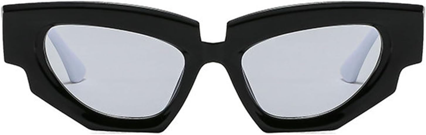 Willochra Модные двухцветные женские солнцезащитные очки «кошачий глаз» с многоугольным оправой, ретро-градиентные мужские солнцезащитные очки, трендовые очки с защитой от УФ-излучения UV400, Black White
Willochra Модные двухцветные женские солнцезащитные очки «кошачий глаз» с многоугольным оправой, ретро-градиентные мужские солнцезащитные очки, трендовые очки с защитой от УФ-излучения UV400, Black White