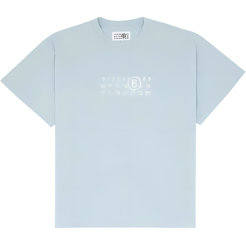 Футболка с принтом логотипа MM6 Maison Margiela, синий
Футболка с принтом логотипа MM6 Maison Margiela, синий