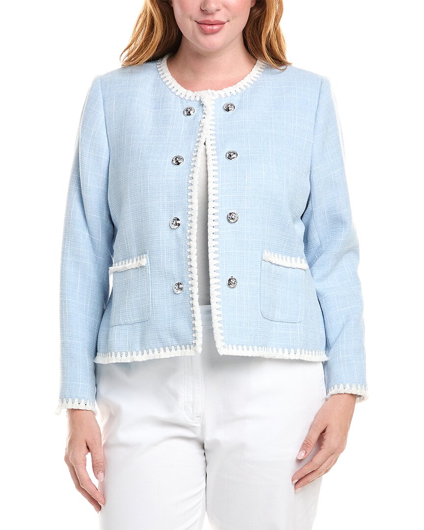 Куртка Tahari ASL с кисточками, синий
Куртка Tahari ASL с кисточками, синий