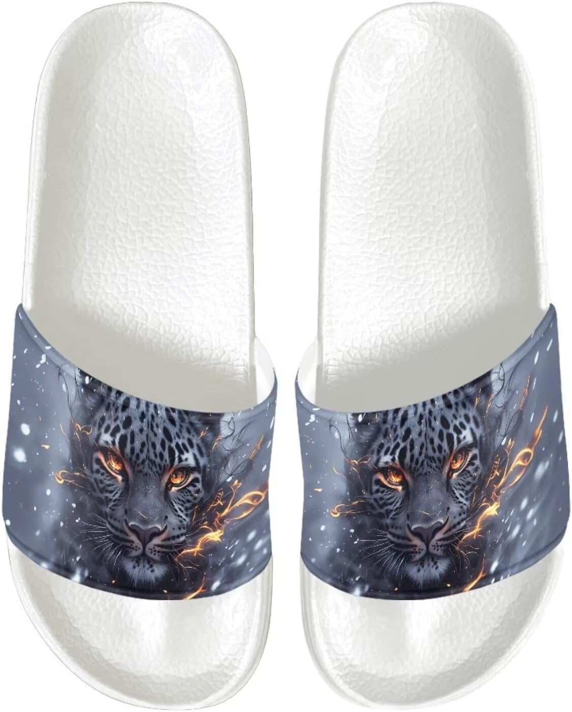 Мужские шлепанцы с плоской подошвой, нескользящие, быстро сохнущие, для душа, для ванной комнаты, для улицы и дома Jrysaedy, Flame Leopard
Мужские шлепанцы с плоской подошвой, нескользящие, быстро сохнущие, для душа, для ванной комнаты, для улицы и дома Jrysaedy, Flame Leopard